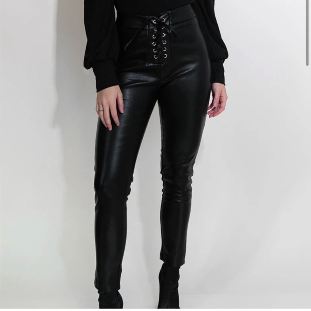 Kittenish Leather Pants